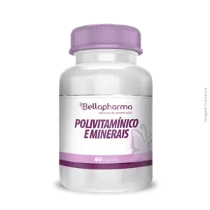 Polivitamínico e Minerais 60 Cápsulas
