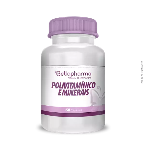 Polivitamínico e Minerais 60 Cápsulas