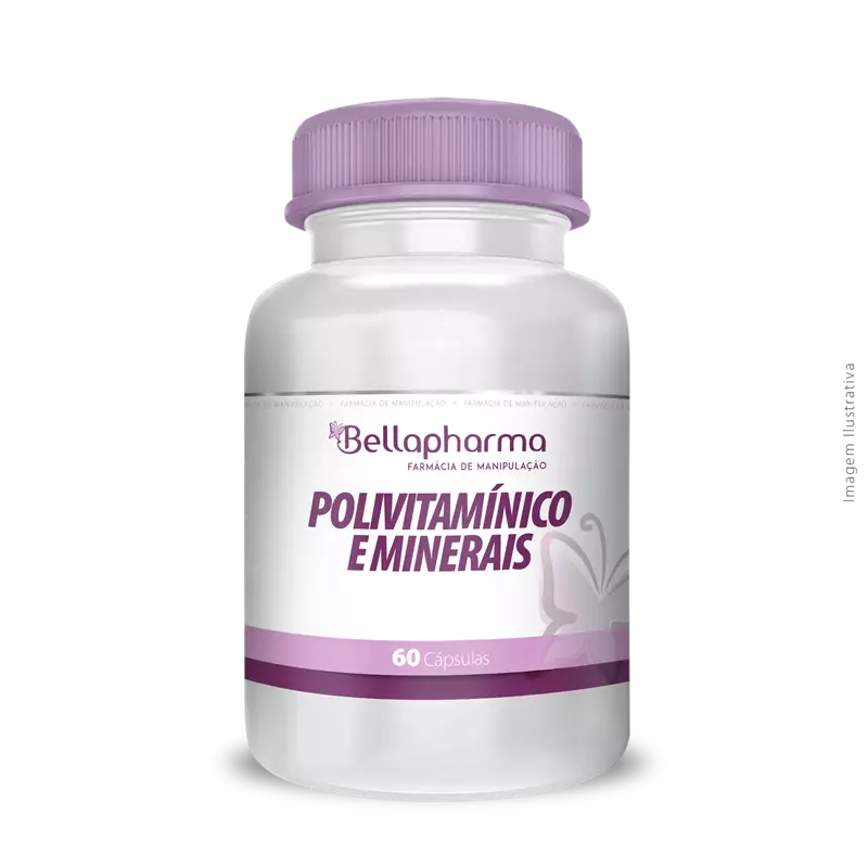 Polivitamínico e Minerais 60 Cápsulas