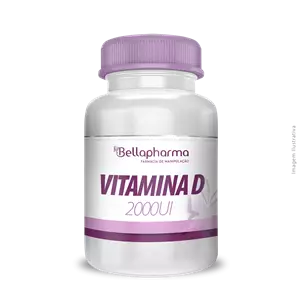 Vitamina D 2000 UI 30 Cápsulas
