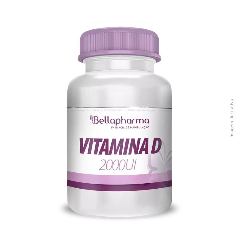 Vitamina D 2000 UI 30 Cápsulas