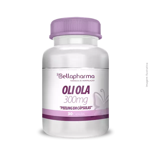 Oli Ola 300mg 'Peeling em cápsulas' 30 Cápsulas