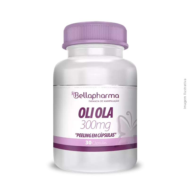 Oli Ola 300mg 'Peeling em cápsulas' 30 Cápsulas