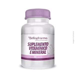 Suplemento Vitamínico e Mineral 30 Cápsulas