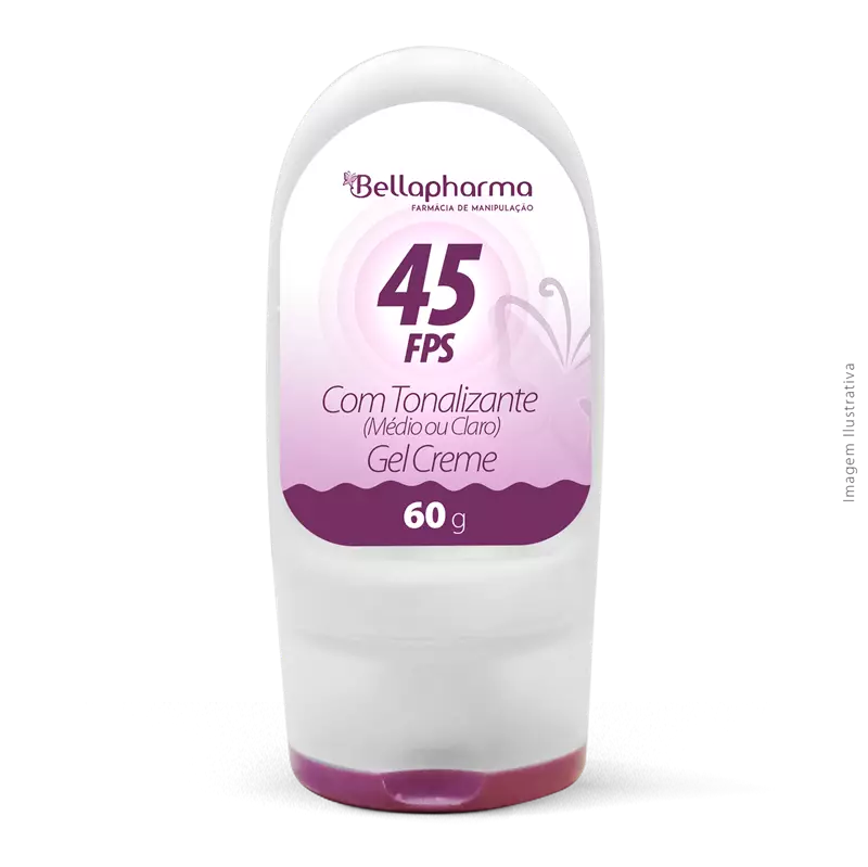 Protetor Solar FPS 50 com Tonalizante Gel Creme 60g 