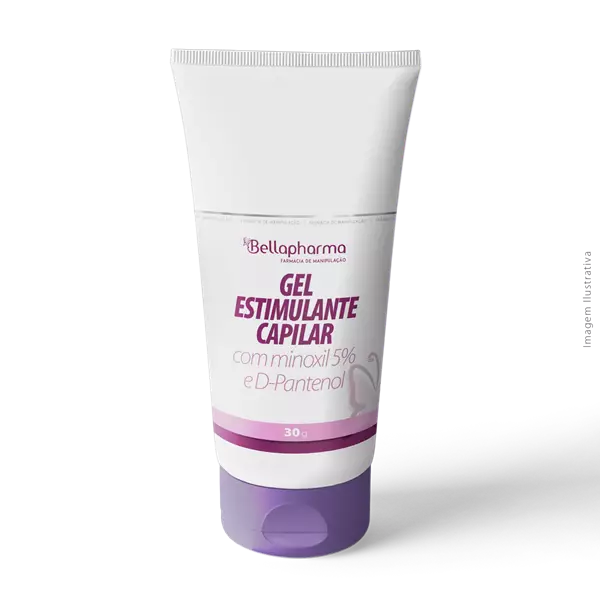 Gel Estimulante Capilar com Minoxil 5% e D-Pantenol 30g