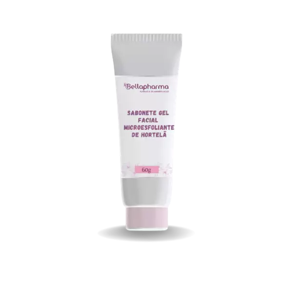 Sabonete Gel Facial Microesfoliante de Hortelã 