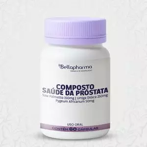 Composto Fitoterápico Sáude da Próstata