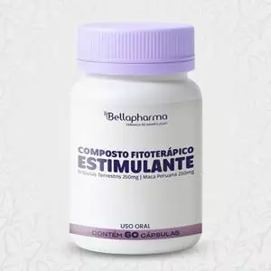 Composto Fitoterápico Estimulante 60 Cápsulas 