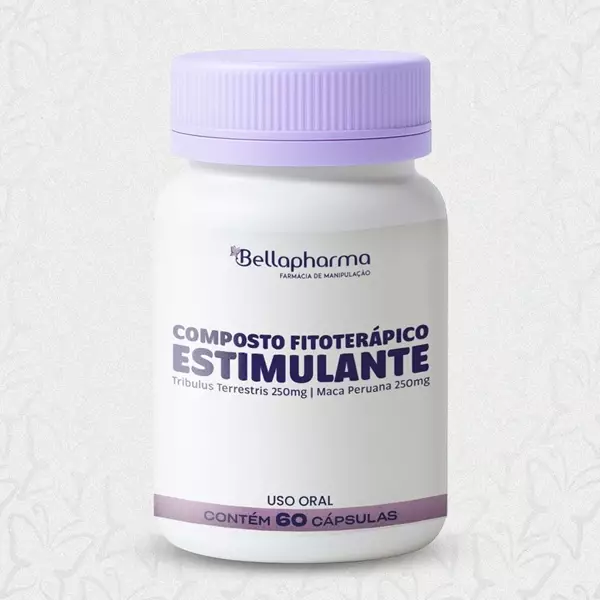 Composto Fitoterápico Estimulante 60 Cápsulas 