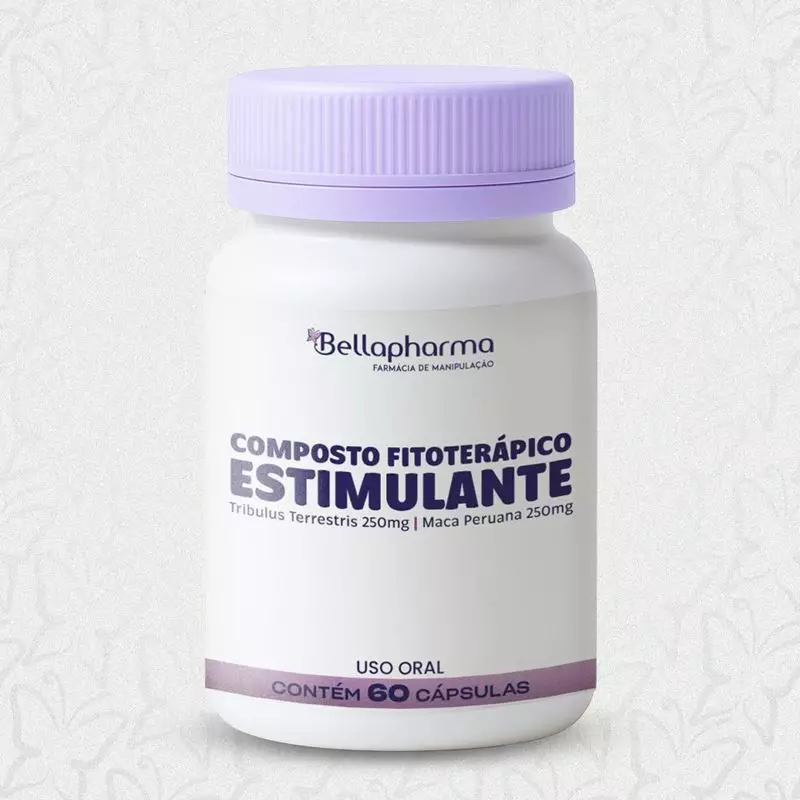 Composto Fitoterápico Estimulante 60 Cápsulas 