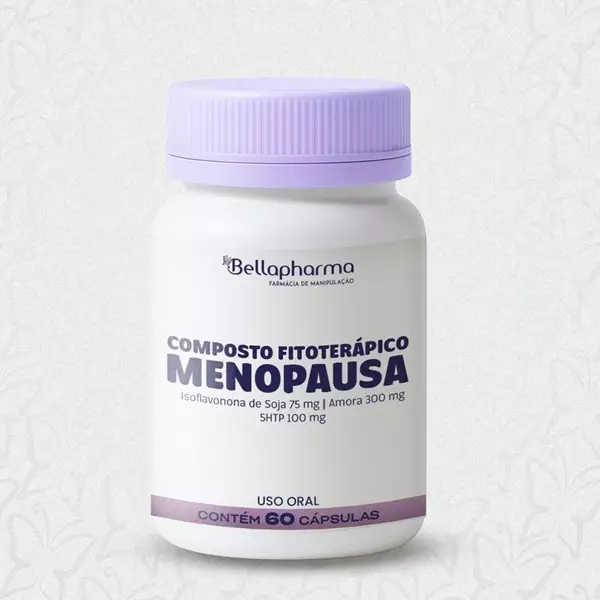 Composto Fitoterápico Menopausa 60 caps