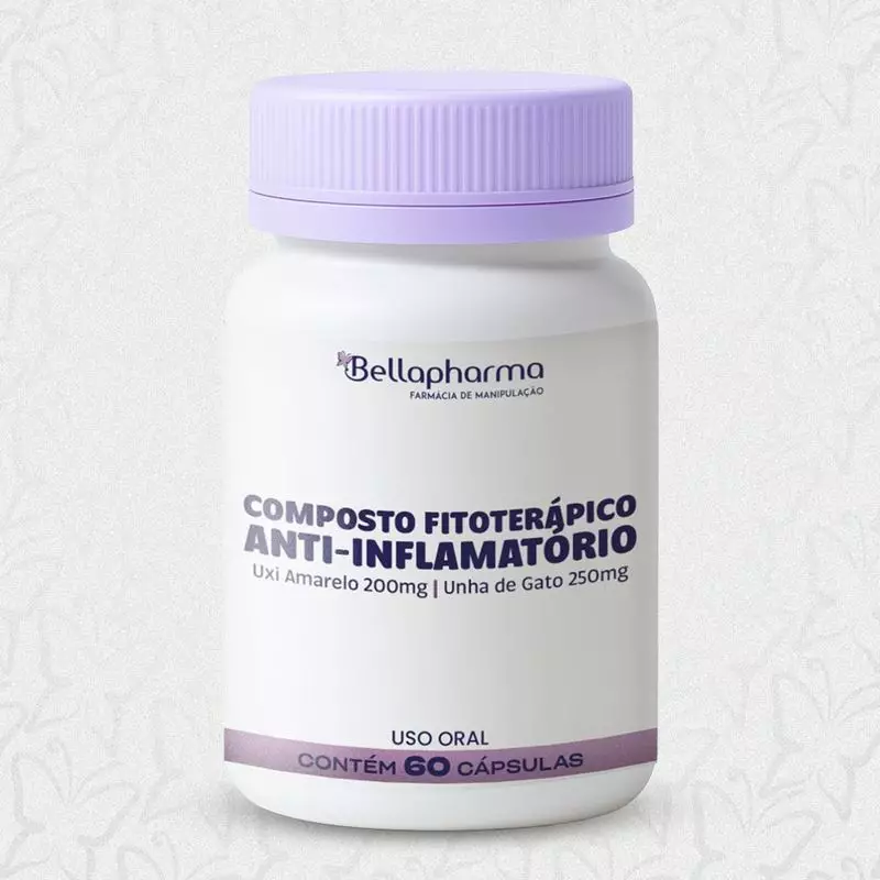 Composto Anti- Inflamatório Natural 60 caps