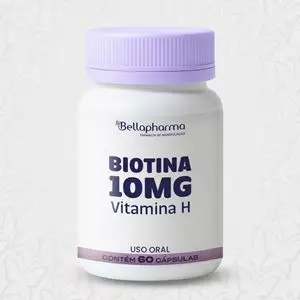 Biotina 10mg 30 cápsulas