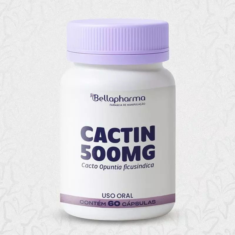 Cactin 500mg 60 cápsulas