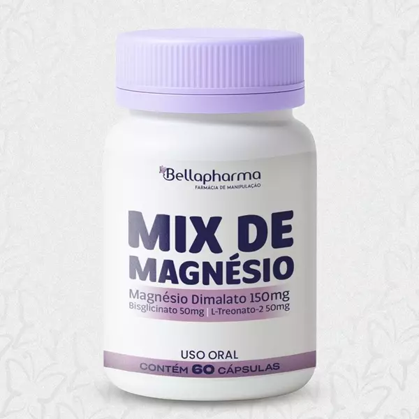 Mix de Magnésio 60 Caps