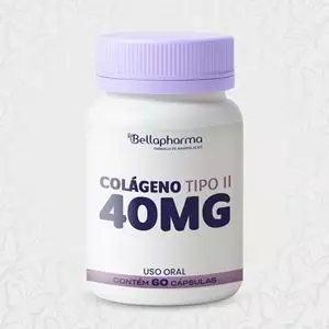 Colágeno UC II 40mg 30 Cápsulas