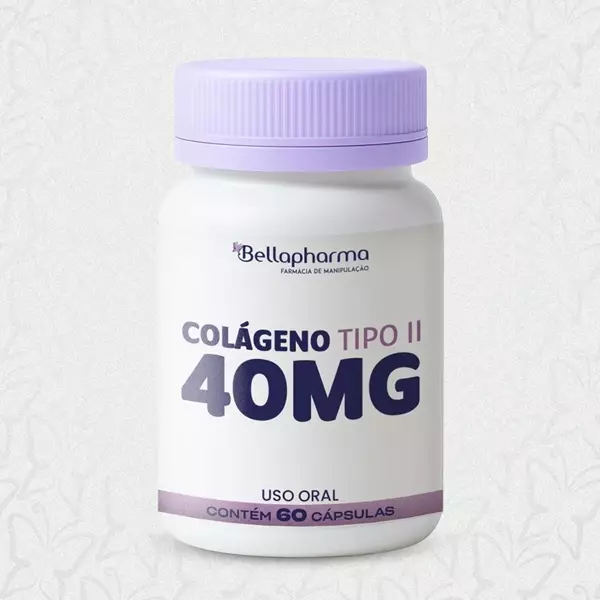 Colágeno UC II 40mg 30 Cápsulas