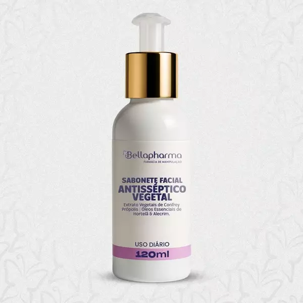 Sabonete Facial Antisséptico Vegetal 120ml
